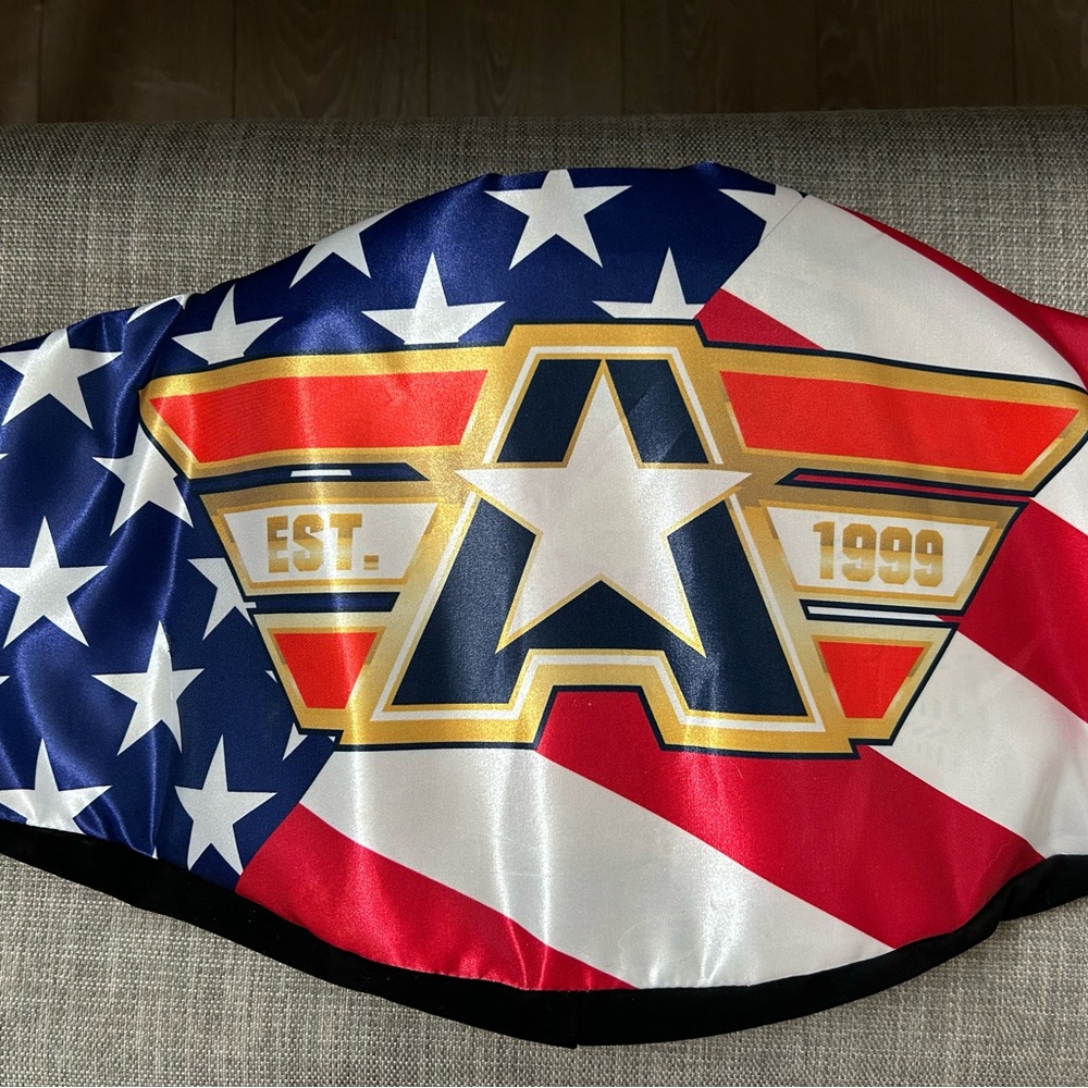 Authentic Kurt Angle WWE champion wrestling belt NEW